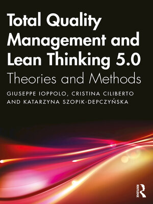 cover image of Total Quality Management and Lean Thinking 5.0